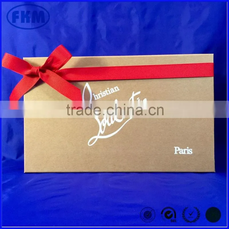 Shoe Box Gift Storage Tissue Paper Shopping Bag Ribbon