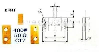 power resistor 1000W 100W 500W