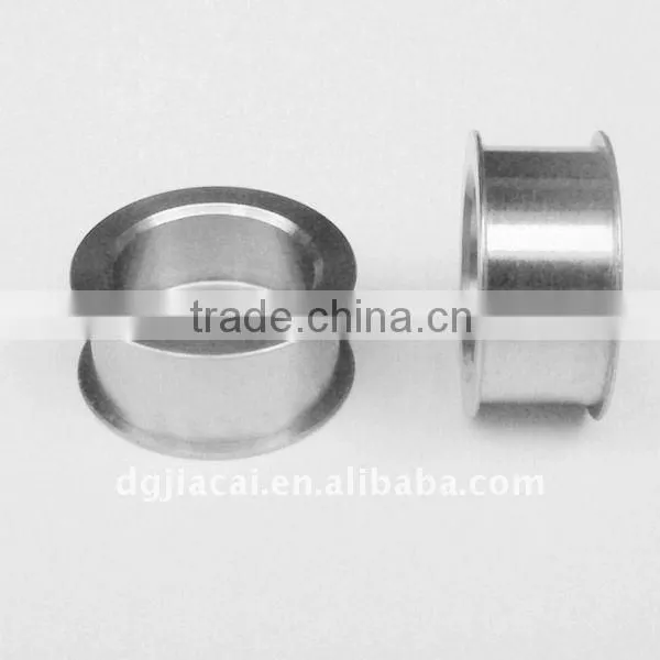 custom precision stainless steel connectors or components cnc lathe hardware parts with one single thread