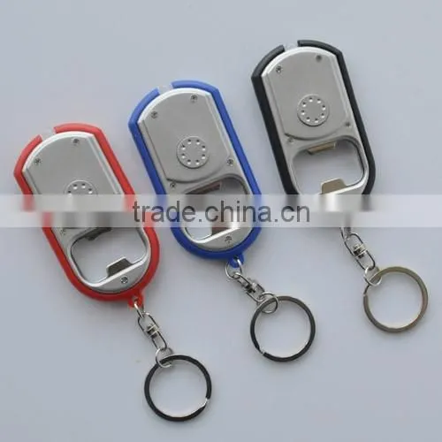 Hot Selling Promotion Custom LED Key Cover with Light KeyChain