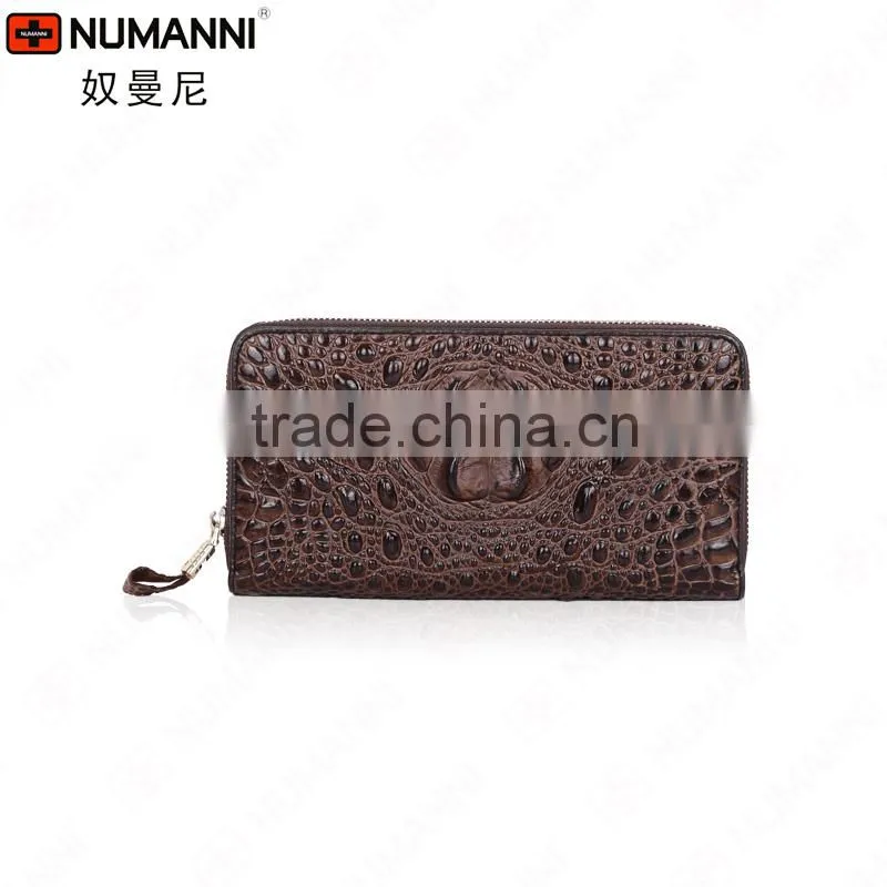 hot sale man hand genuine women leather wallet
