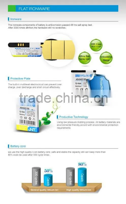 mobile phone battery I 458 for Samsung