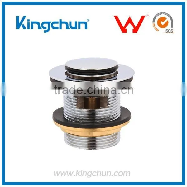Watermark Custom Wholesale bathtub waste accessories pop up chrome plated with overflow(K260)