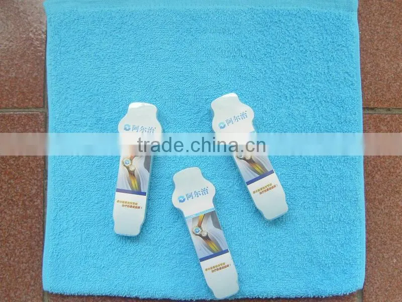 Baby Towel with Three Bear Cartoon Printed Velour Reactive Printing