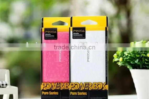 Remax Hot selling Dual output 2.1A 12000mah Power bank samsung battery