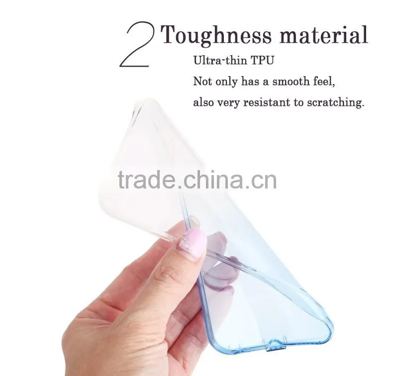 transparent tpu 0.3mm case soft silicone mobile phone housing clear custom s6 edge plus case for samsung galaxy s6 edge plus