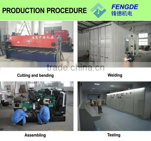CE approved 100kva 80kw silent mobile generator for mining