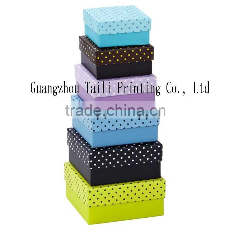 Custom Jewelry boxes for ring ,necklace,watch gift packaging
