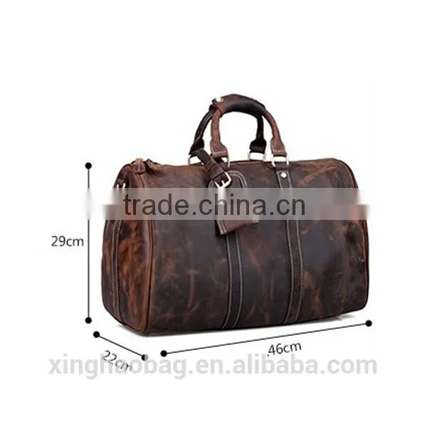 Guangzhou Factory Leather Bag Travel Bag Wholesale 2014