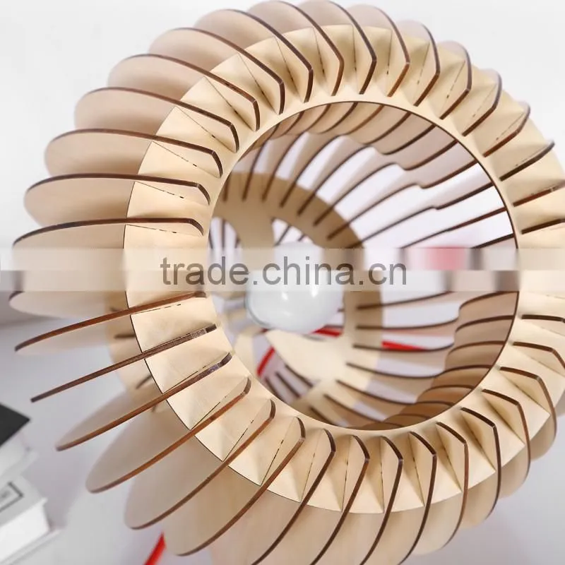 LED pendant light JK-8005B-08 Modern LED Pendant Light wooden Living Room Restaurant Bedroom Lighting