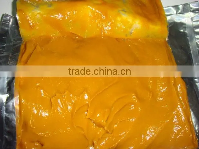 Yellow peach puree