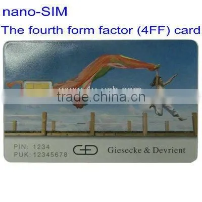 4U New Produt ! (4FF) Nano SIM to MINI SIM card adapter