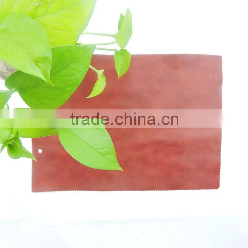 two tone embossed pu for leather wallent,leather handbag