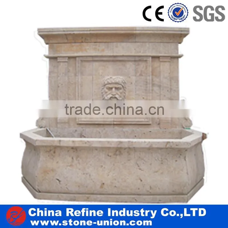 outdoor angel water fountain