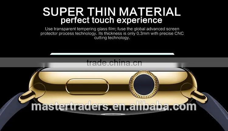 Original NILLKIN 9H Nano Amazing H+ Anti-burst Tempered Glass Screen Protector For 42MM Apple Watch MT-3531