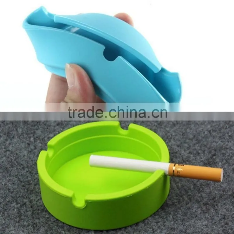 Portable Type and 100% high quality Silicone,Silicone Material ashtray