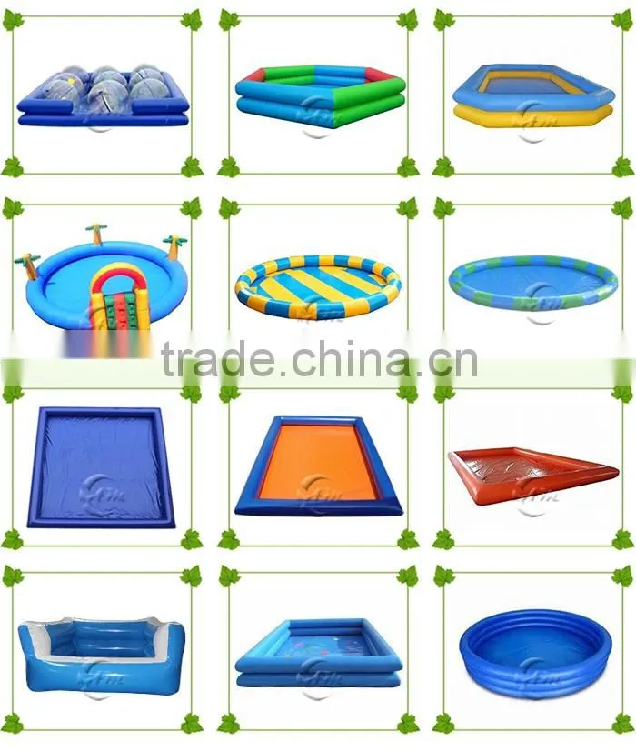 Clearance inflatable swimming pools for water game