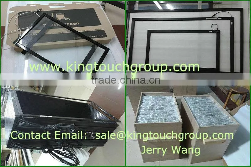 80" IR touch screen frame with 2,4,6,10 touch points