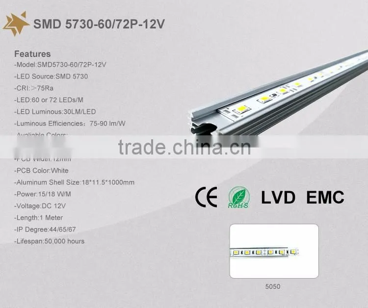 Low power high brightness led profile aluminium led pvc profile for led strip
