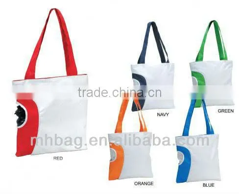 reusable shopping bag pouch