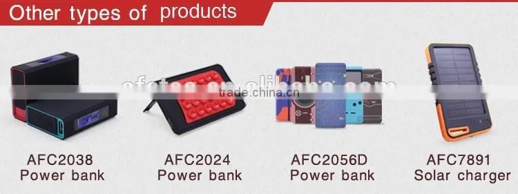 8000mAh solar tree charger with Li- polymer battery