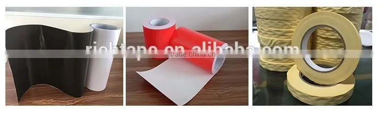 Easy cutting Black Transfer Tape with White Film PVC Transfer Tape