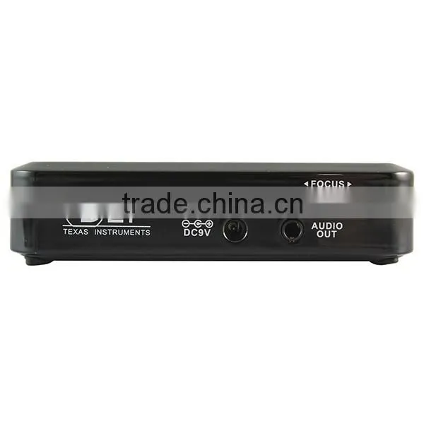 HDMI/VGA/AV/USB/MICRO USB Support Mini Pocket Multimedia DLP LED Projector