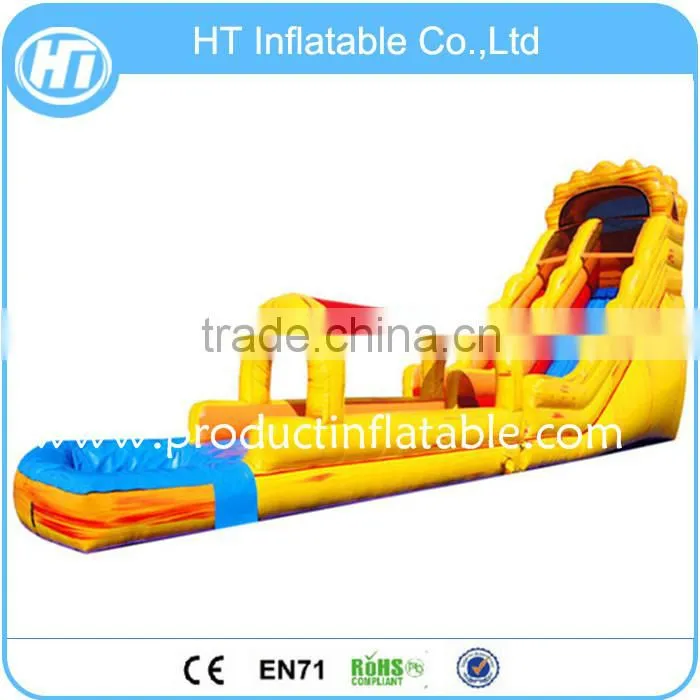 Kids Giant Inflatable ,Inflatable Slide With Pool , Cheap Inflatable Big Water Slide For Sale