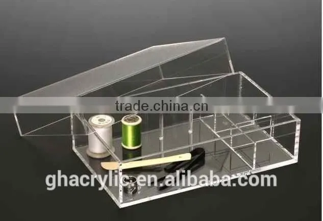 Hot sale Acrylic Gift box,Storage Case , clear acrylic storage box