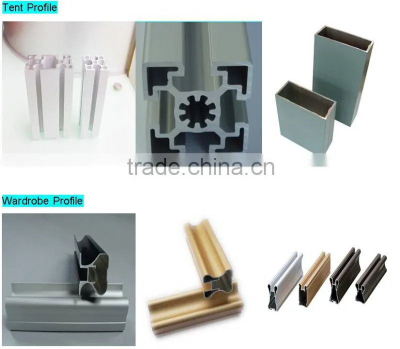 aluminium industrial profile for desk