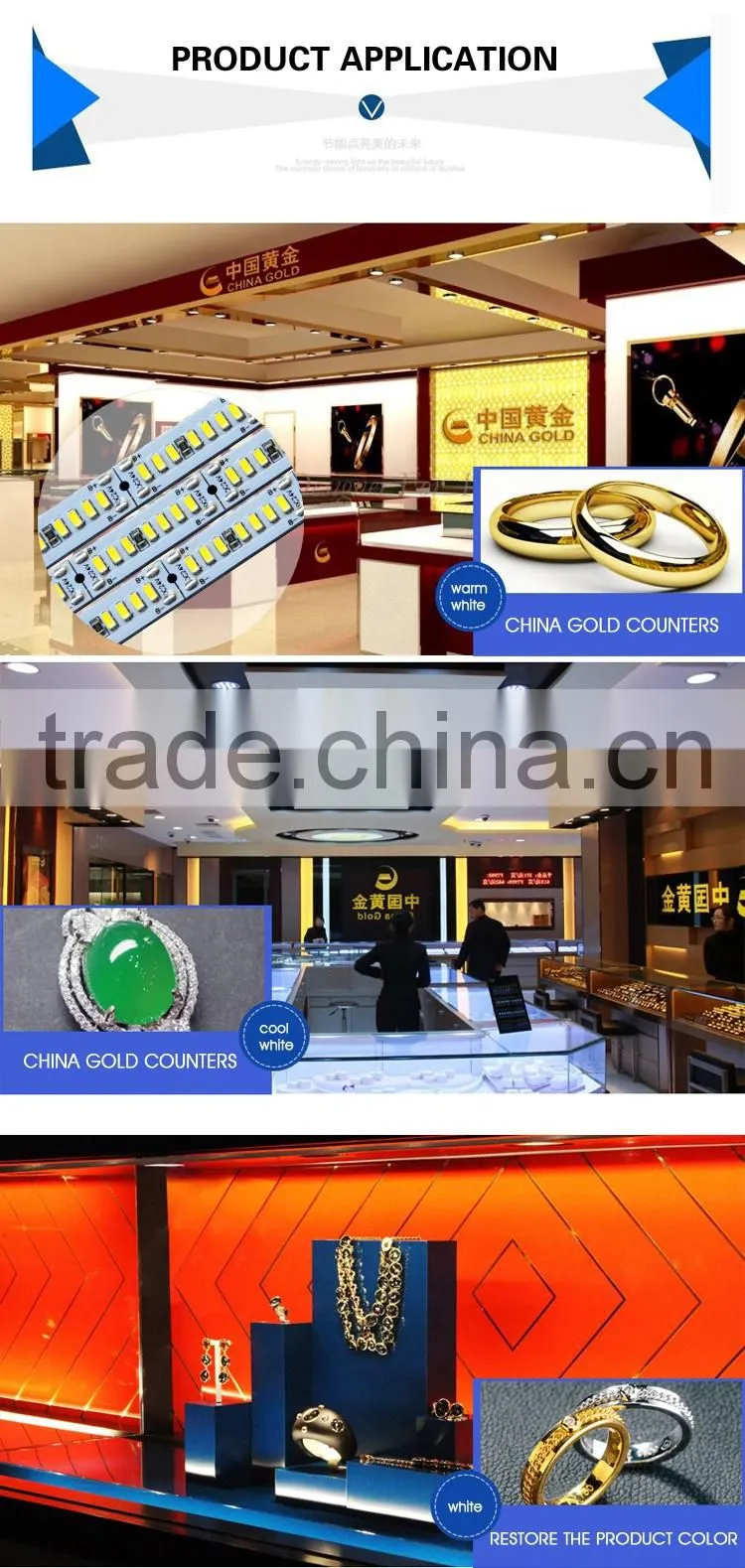 Edgelight rigid light strip , 3014 smd led aluminium led strip bar , white color /CE/ROHS/UL listed LED strip
