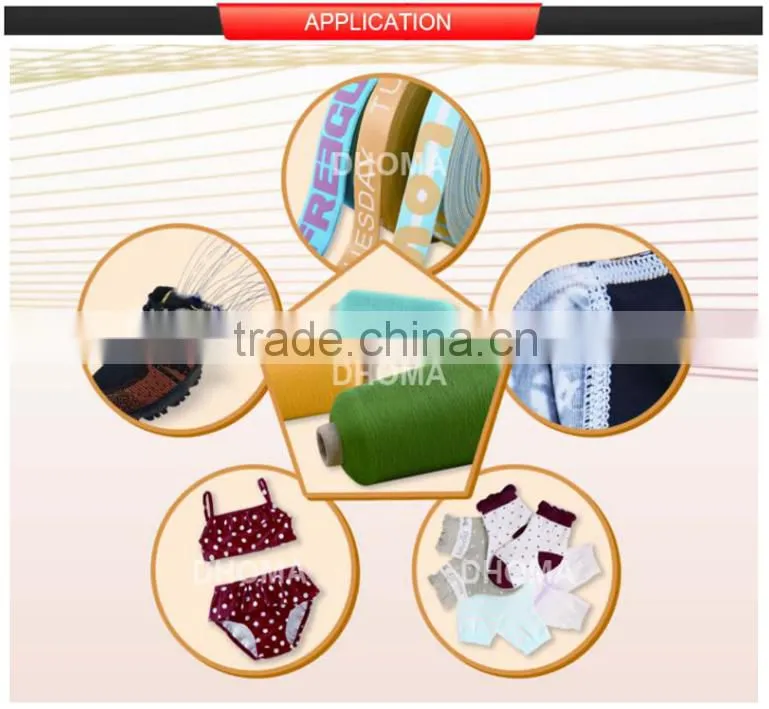 hot sales terylene high elastic filament 100D/36F/1 for Weaving hank dye