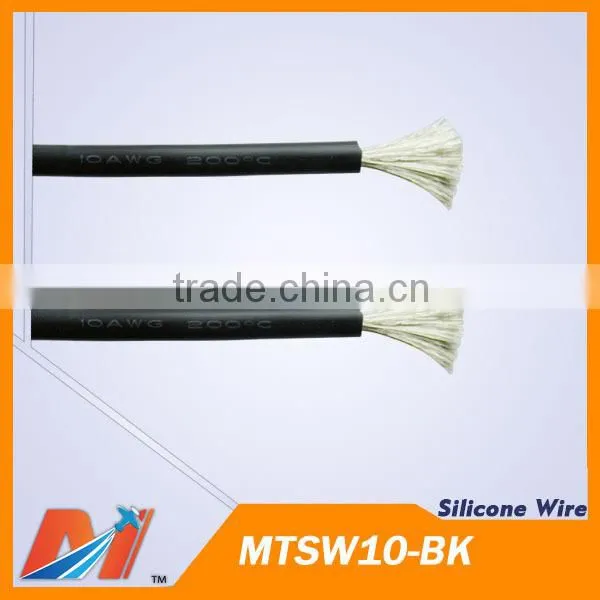 Maytech high temperature resist 10AWG slicone wire with different color