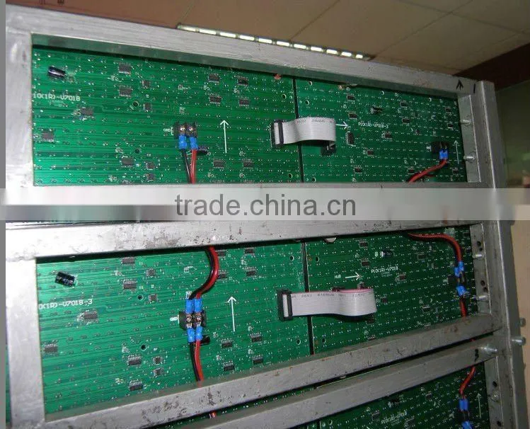 Led asynchronous display control card