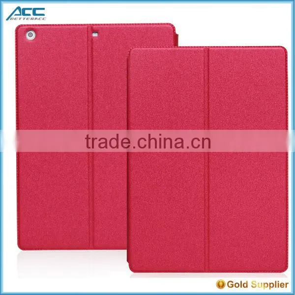New design unbreakable protective case leather filp case for ipad mini 4