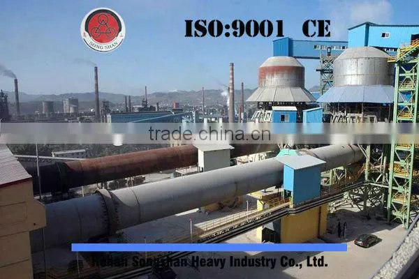 Spathic iron rotary kiln manufacturer with incinerator