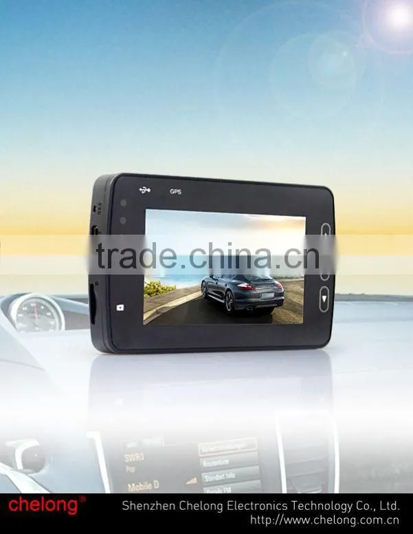 New Shelves Thinnest 2.7inch Touchscreen 170deg angle SOS G-sensor 1080p night vision car camera hd dvr