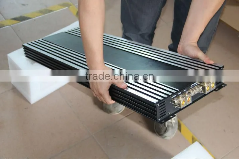 car speaker amplifier 1 way digital professional type D in car/barge/ houseboat