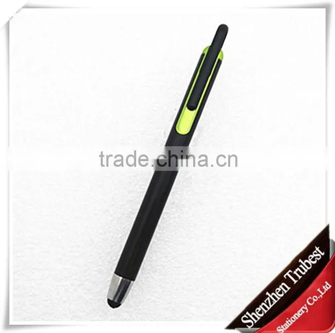 plastic ballpoint pen , plastic touch pen , ballpoint pen with stylus