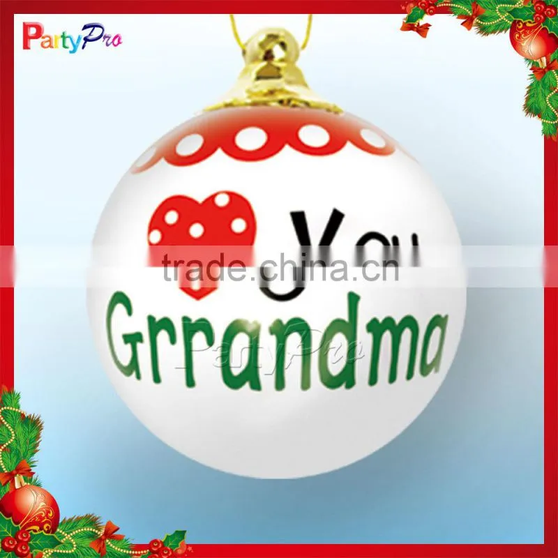 Wholesale Various Sizes Clear Plastic Ball Christmas Ornaments Costume Christmas Ball