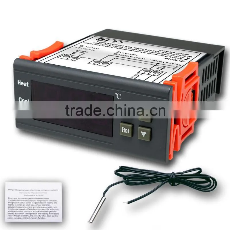 Relay 110V F 220V C Aquarium Digital Temperature Temp Controller Thermostat