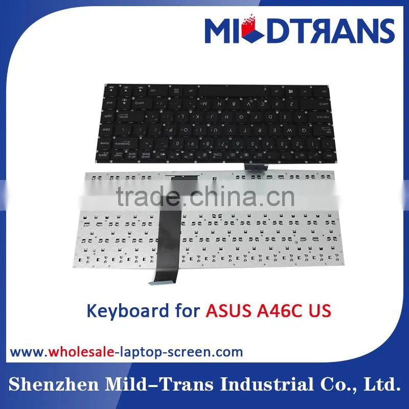 hot selling new original US laptop keyboard for asus a46c