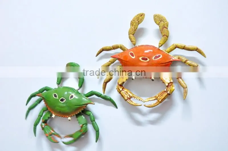 6 inch Plastic Crab Magnetic Souvenir Fridge Magnet