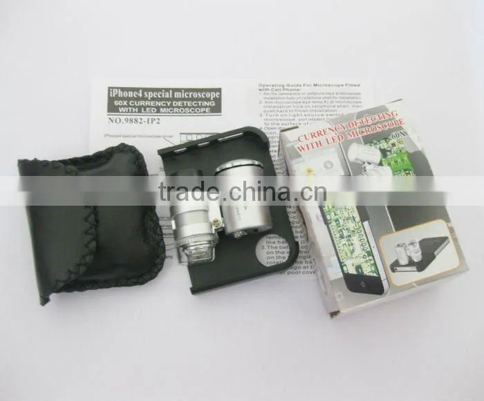 iphone pocket microscope/magnification of fluorescence microscope/compound microscopes