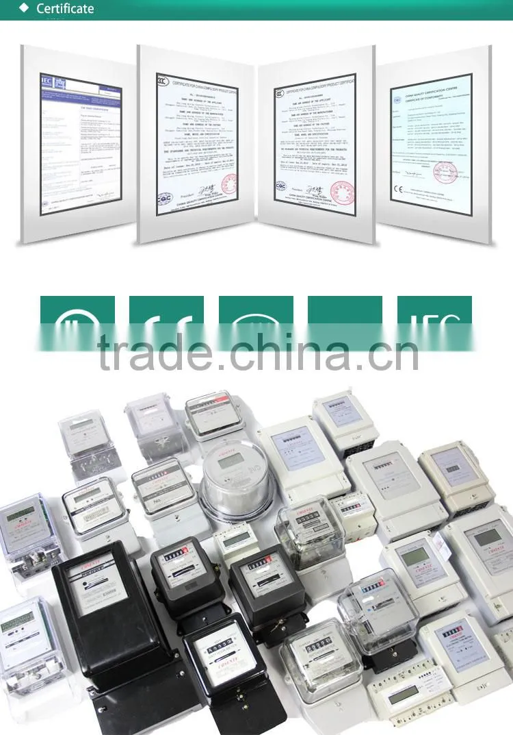 DDSY7666 type of watt smart how digital electric meter reading prepaid electricity meter