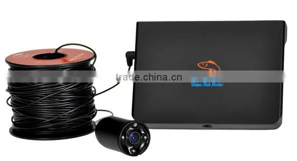 IP68 15/25 m Underwater Infrared LEDs Fish Finder Camera, infrared Camera With 3.5'' Display factory in shenzhen