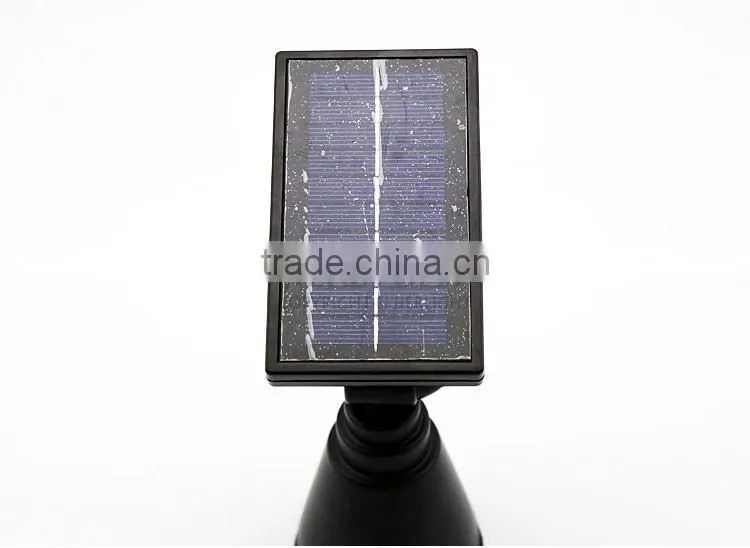 garden solar lamp with 3.7V 2200mA battery & 2w solar led garden replacement lamp