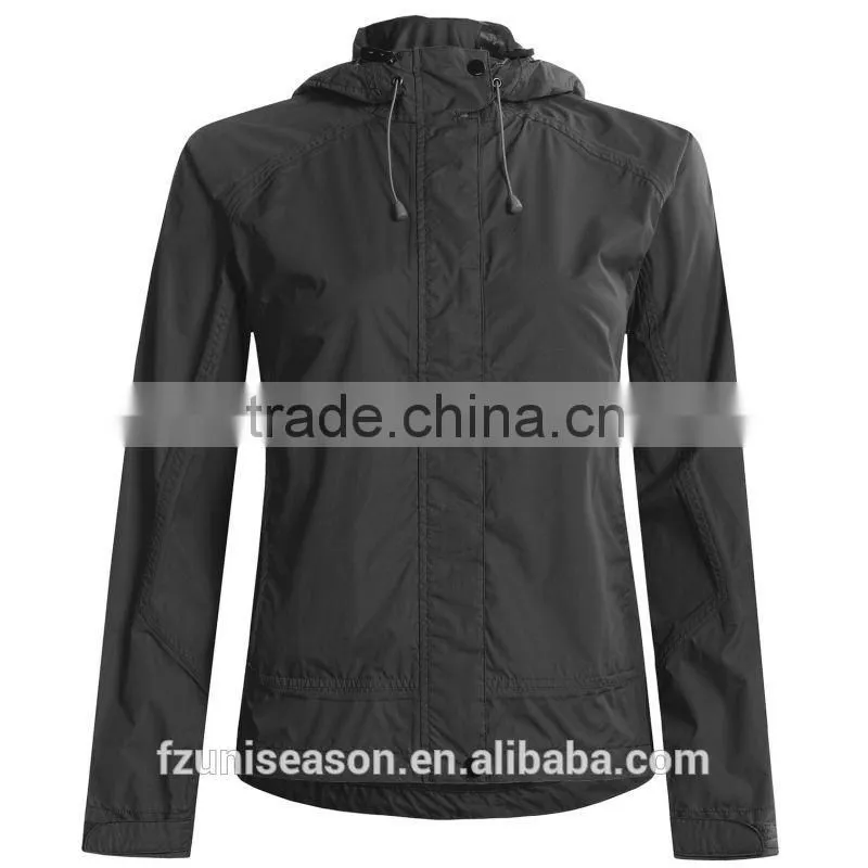 Waterproof cheap yellow rain jacket