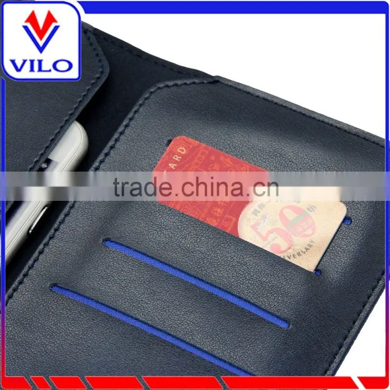 New Fashion Luxury Genuine Leather Mobile Phone Case for iPhone 6 Wallet Case First Layer Leather Mobile Phone Cases