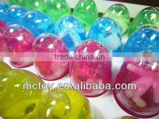 Factory supplier wholesale popular Crystal Egg crystal gift crystal slime toys putty slime